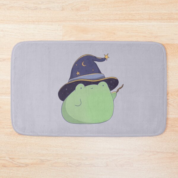 Item preview, Cute Silly Frog Wizard  designed and sold by ShyHomebodyClub.