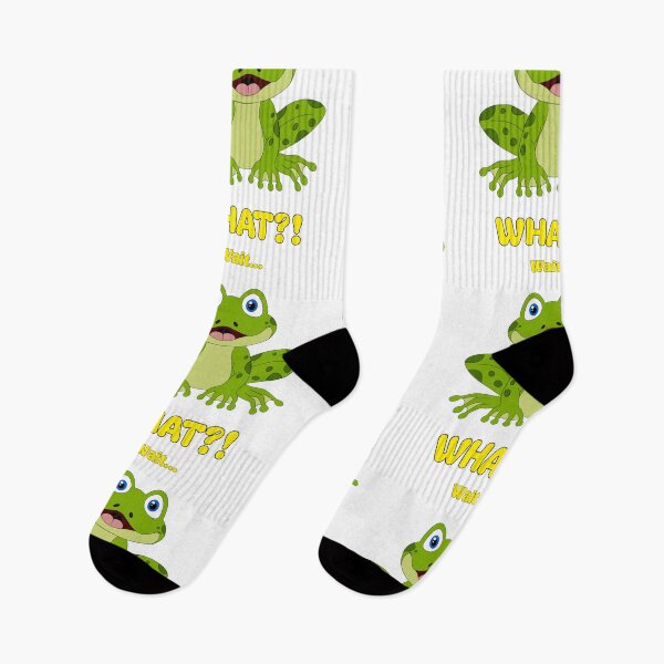 Item preview, Wait… WHAT?! – Funny Surprised Frog Meme Cartoon designed and sold by It's Bro Brand ★ ★ ★ ★ ★.