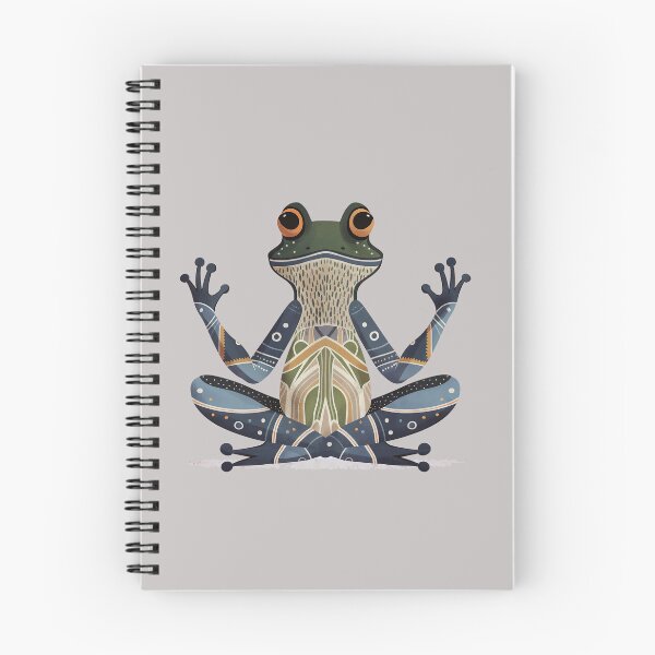 Item preview, Frog Lotus – Yoga Stillness designed and sold by Pekilot.