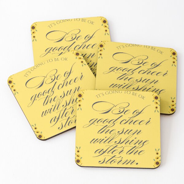 Item preview, The sun will shine again inspirational design designed and sold by TheProverbsMom.