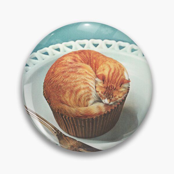 Item preview, Ginger Cupcat Nap - Cat Cupcake designed and sold by Vertigo Artography.
