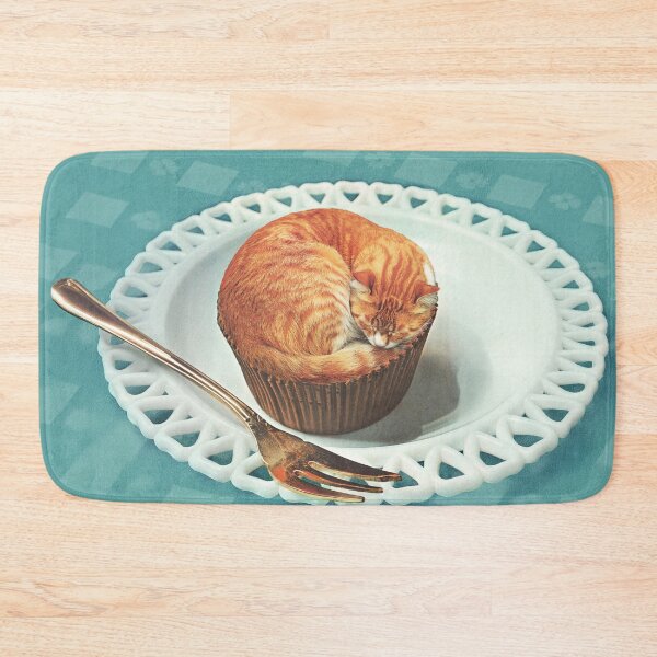 Item preview, Ginger Cupcat Nap - Cat Cupcake designed and sold by Vertigo Artography.