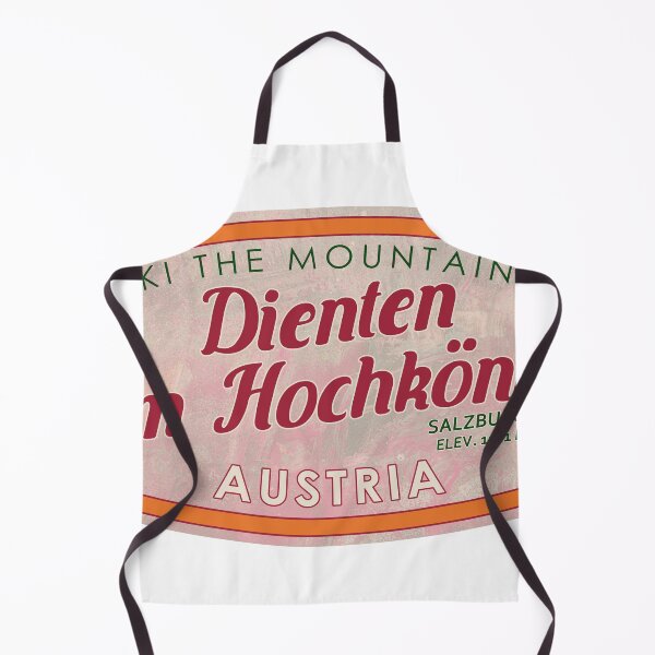 Item preview, Dienten am Hochkönig, Austria, Salzburg, Ski, textured skiing badge designed and sold by Wanderful-roads.