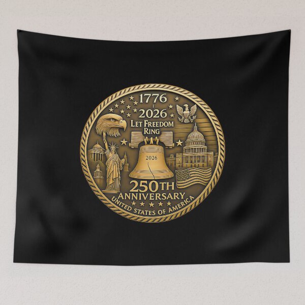 Item preview, 250 Years 1776-2026 ,U.S 250th Anniversary Souvenir,America  250th Birthday designed and sold by gear-posters.