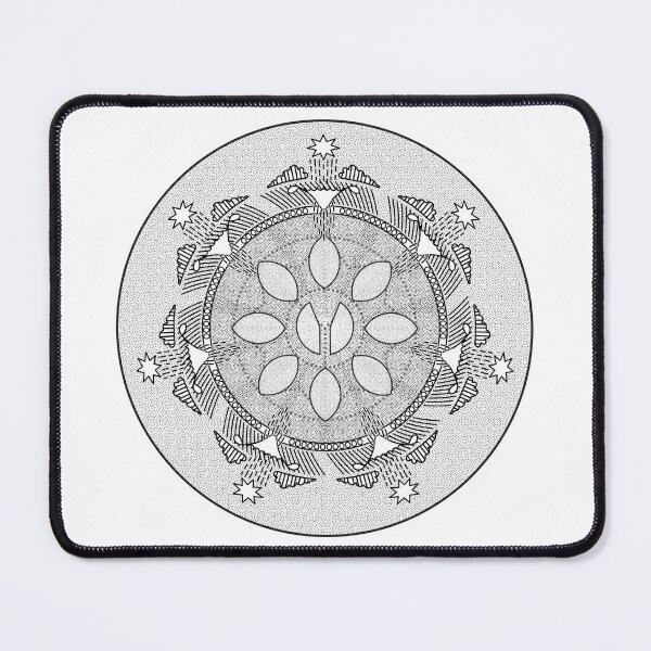 Item preview, Chakra Mandalas The Wraith designed and sold by palmprints.