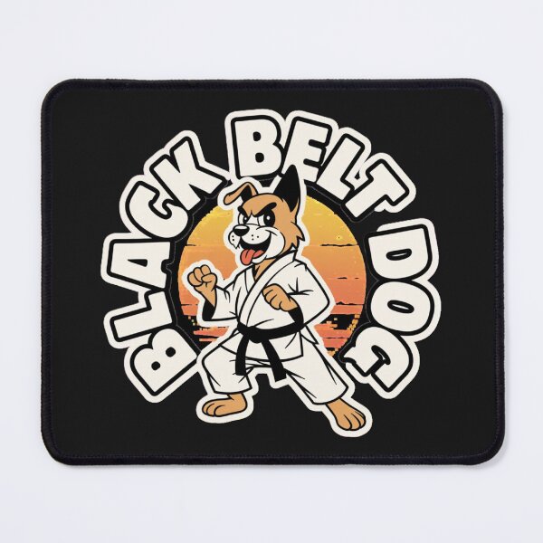 Item preview, Funny Black Belt Dog Karate FighterT-Shirt designed and sold by MCdsgns.
