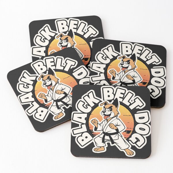 Item preview, Funny Black Belt Dog Karate FighterT-Shirt designed and sold by MCdsgns.