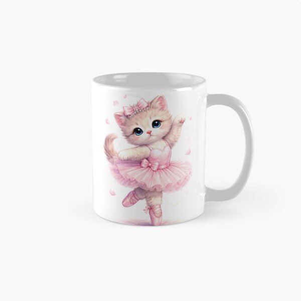 Item preview, Ballet Dreams - Cute Ballerina Kitten. designed and sold by Lylysun.