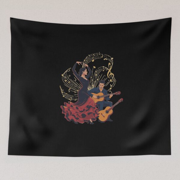 Item preview, Passion and Rhythm: Flamenco and Rumba Illustration designed and sold by J&BCreativE.