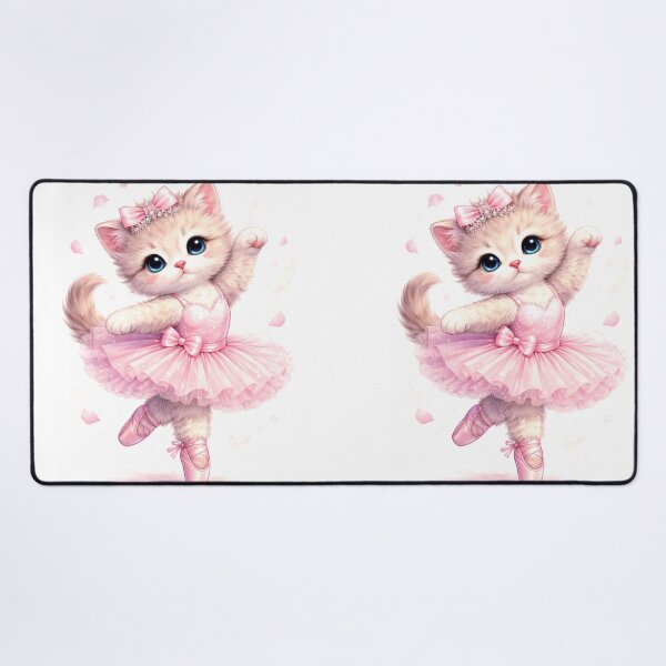 Item preview, Ballet Dreams - Cute Ballerina Kitten. designed and sold by Lylysun.