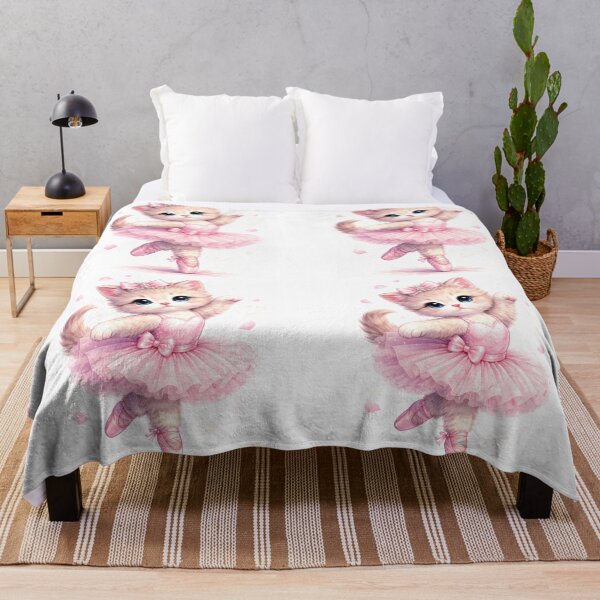 Item preview, Ballet Dreams - Cute Ballerina Kitten. designed and sold by Lylysun.
