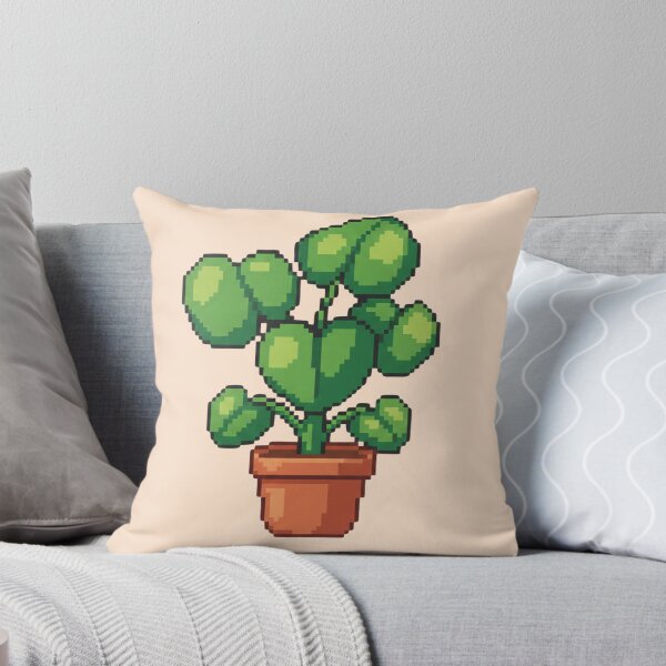 Item preview, Pixel Art Pilea Plant designed and sold by Potato Quality Prints.