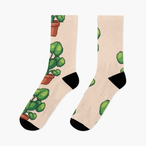 Item preview, Pixel Art Pilea Plant designed and sold by Potato Quality Prints.