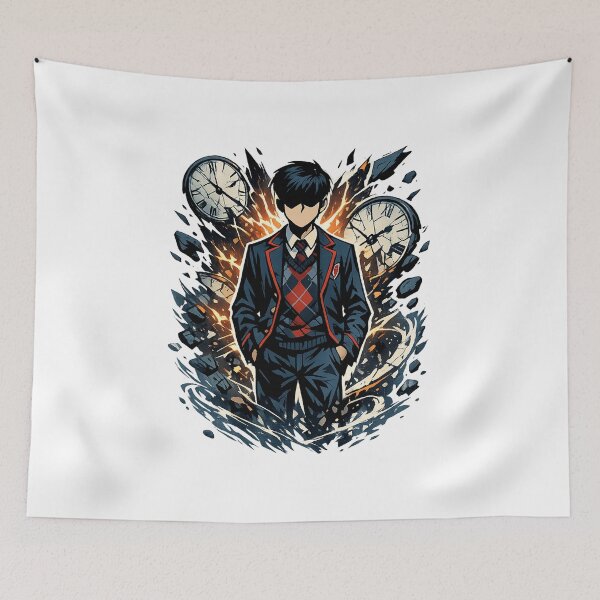 Item preview, Time Traveler School Boy – Apocalypse Hero Inspired Fan Art designed and sold by inaveed.