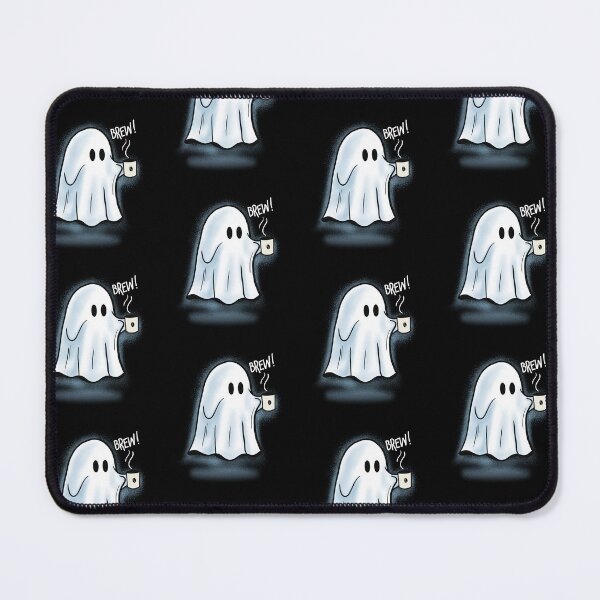 Item preview, Ghost of Barista designed and sold by danhoodstudio.