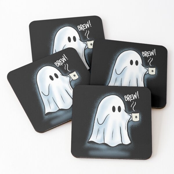 Item preview, Ghost of Barista designed and sold by danhoodstudio.