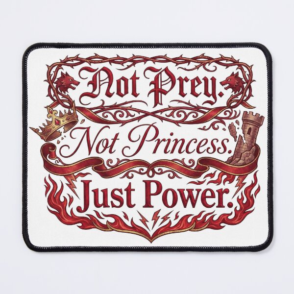 Item preview, Not Prey. Not Princess. Just Power. (Red Riding Hood Fairy Tale Retelling | Rebel Fable) designed and sold by Rebel Fable.