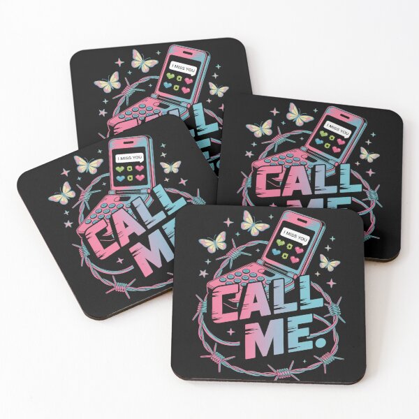 Item preview, Call Me Flip Phone I Miss You Barbed Wire Butterfly Valentine's Day designed and sold by DarylWelsh2024.