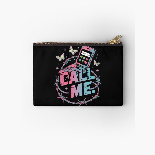 Item preview, Call Me Flip Phone I Miss You Barbed Wire Butterfly Valentine's Day designed and sold by DarylWelsh2024.