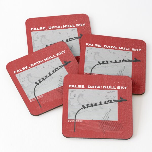 Item preview, FALSE_DATA: NULL SKY // Digital Glitch Poster designed and sold by pollysann.