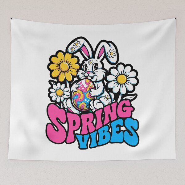 Item preview, Groovy Hippie Bunny Egg Hunt designed and sold by SignumShop.
