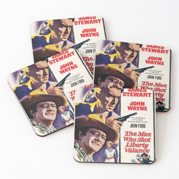 Item preview, Poster of John Wayne and James Stewart designed and sold by Mahilis.