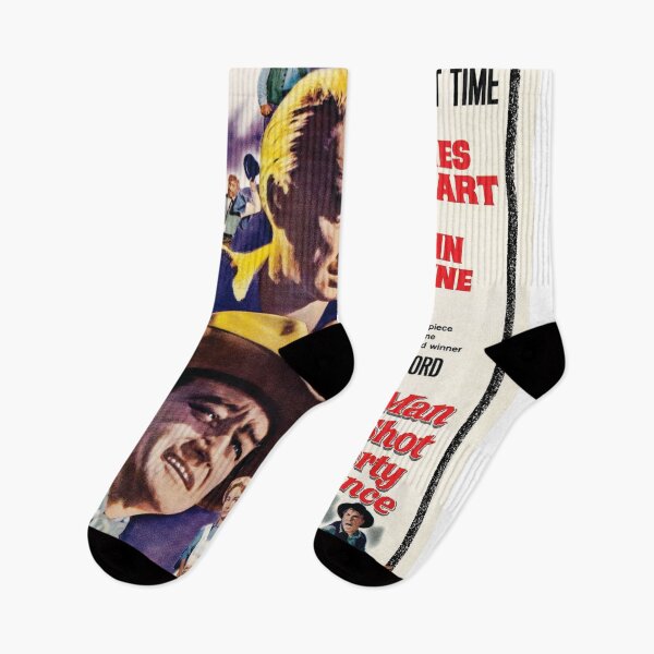 Item preview, Poster of John Wayne and James Stewart designed and sold by Mahilis.