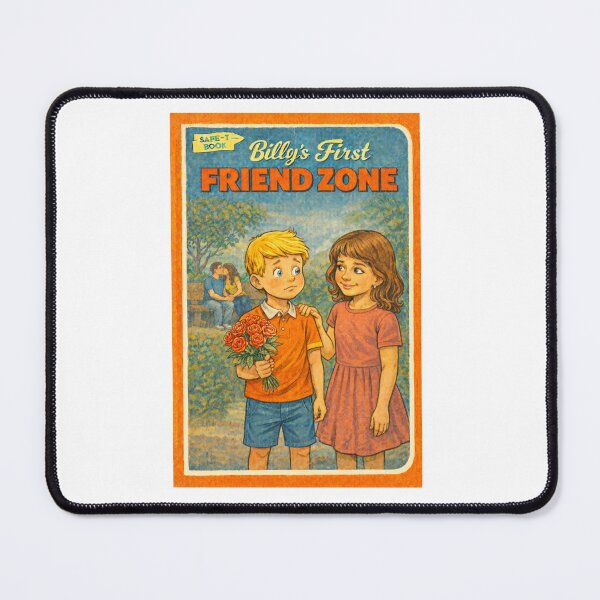 Item preview, Billy's First Friend Zone funny retro design designed and sold by The Sporty Nerd.