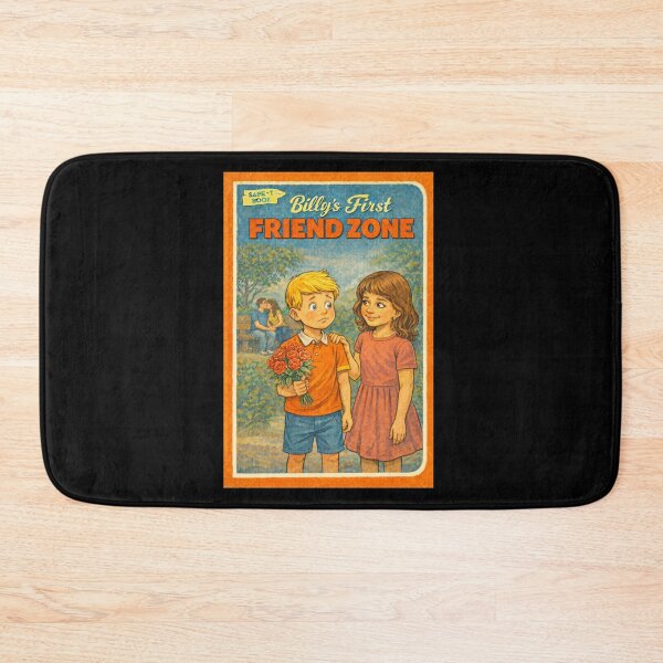 Item preview, Billy's First Friend Zone funny retro design designed and sold by The Sporty Nerd.