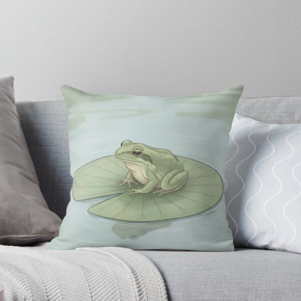 Item preview, Frog in Absolute Calm designed and sold by HeyHas.