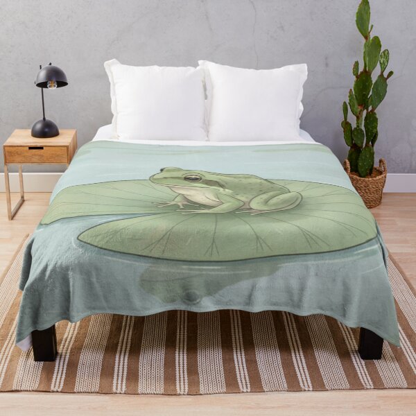 Item preview, Frog in Absolute Calm designed and sold by HeyHas.