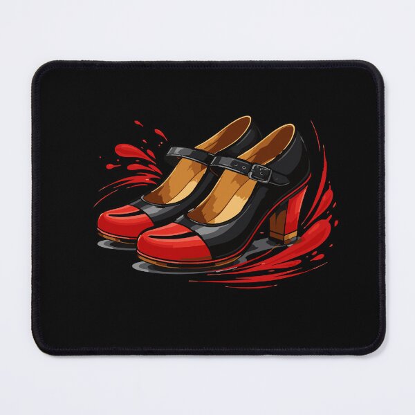 Item preview, Flamenco Shoes: Passion and Spirit in Red and Black designed and sold by J&BCreativE.
