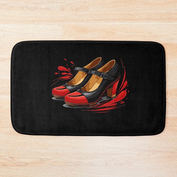 Item preview, Flamenco Shoes: Passion and Spirit in Red and Black designed and sold by J&BCreativE.