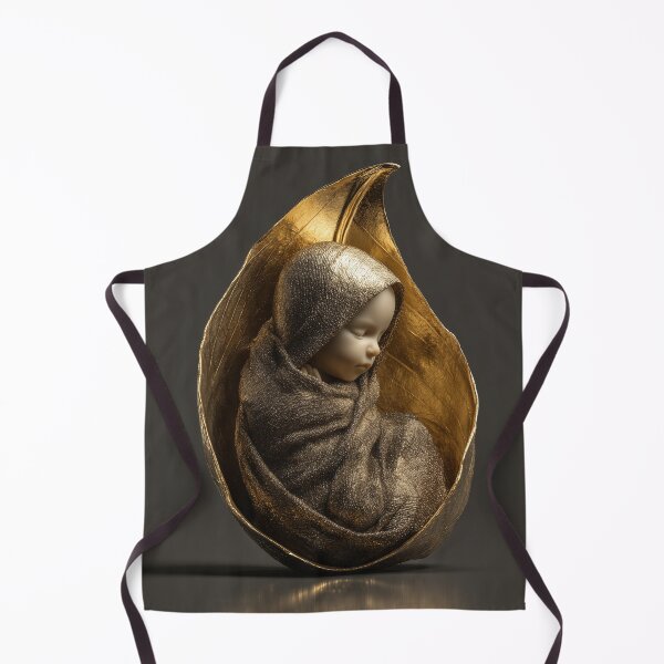 Item preview, Golden Baby in Cocoon – Symbol of Bright Future & New Life 2 designed and sold by WordPlayStudio.