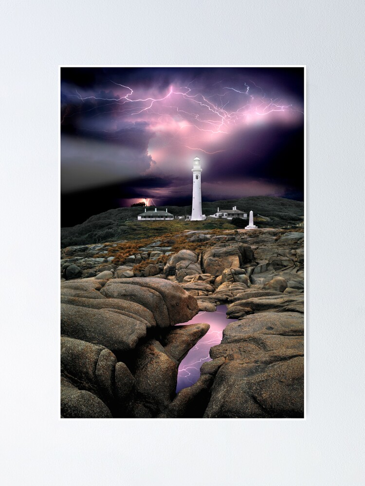 Alternate view of Point Hicks Lighthouse Poster