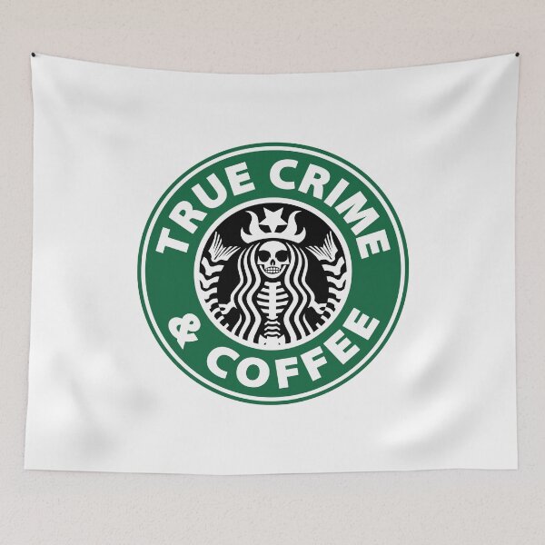 Item preview, TRUE CRIME AND COFFEE JUNKIE designed and sold by CrystalCrush.