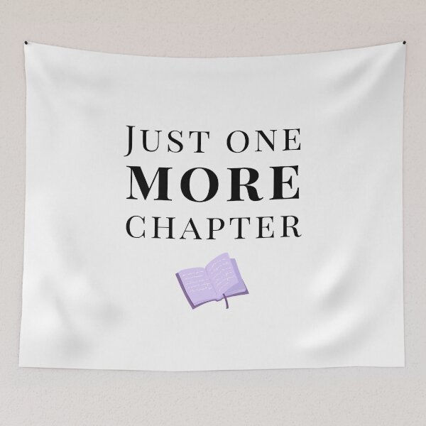 Item preview, Just One More Chapter Book Lover Gift Sticker designed and sold by ade-datt.