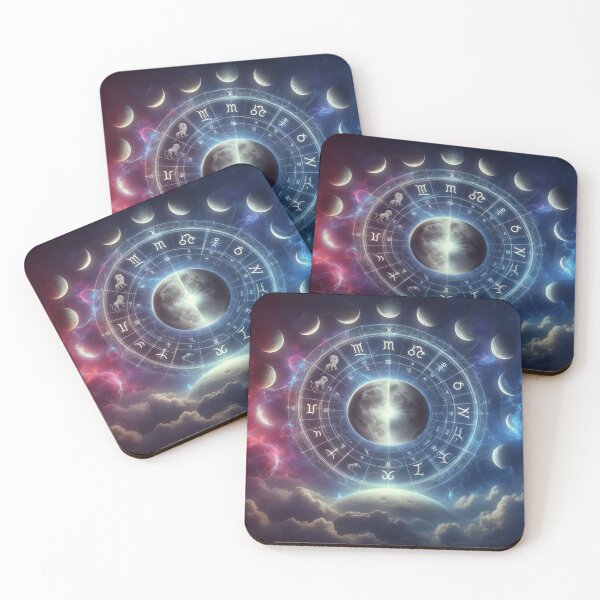 Item preview, Celestial Moon Circle 2 designed and sold by Sybille-Yates.