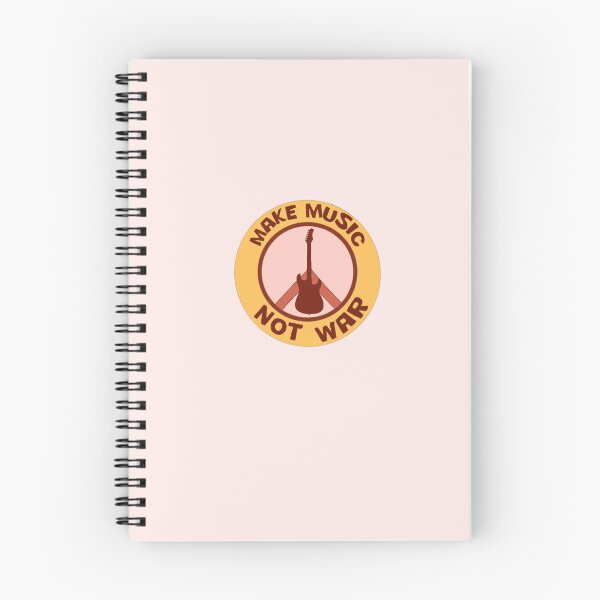 Item preview, Make music not war designed and sold by White-Puffin.
