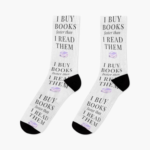 Item preview, I Buy Books Faster Than I Read Them Book Lover Gift Sticker designed and sold by ade-datt.