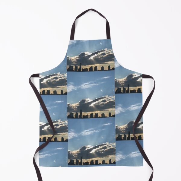 Artikelvorschau, NJ Sonnenuntergang Himmel mit Wolken Gebäude Fotoaufkleber Drucke Poster Wandkunst Magnet Zuhause Kaffeetasse Dekoration T-Shirt Schreibwaren Notizbuch Magnet Hut Küche Arbeit Schule Büro Redbubble Shop entworfen und verkauft von Saritas Boutique Shop.