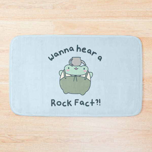 Item preview, Wanna Hear a Rock Fact - Cute Over The Garden Wall Frog designed and sold by ShyHomebodyClub.