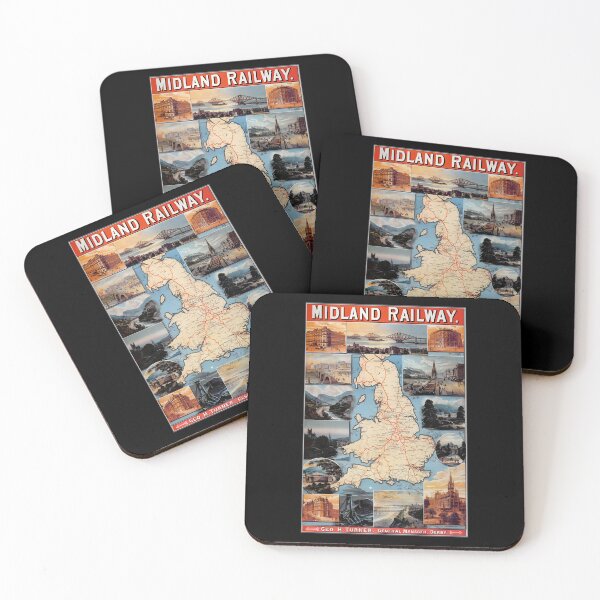 Item preview, Vintage Poster - Midland Railway designed and sold by cmphotographs.
