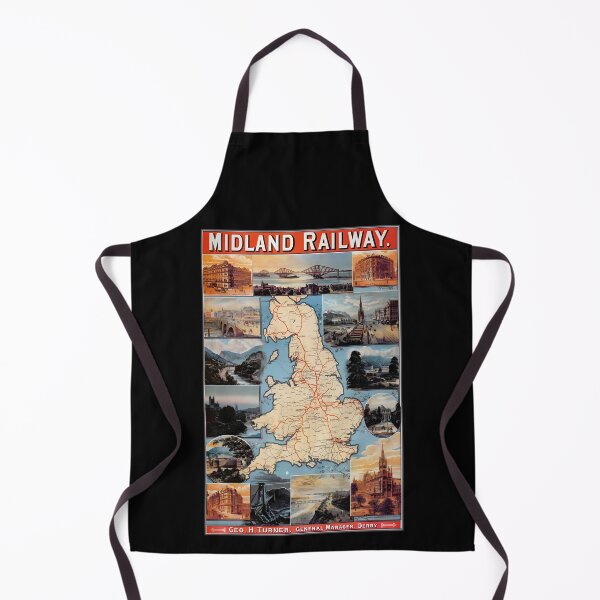 Item preview, Vintage Poster - Midland Railway designed and sold by cmphotographs.