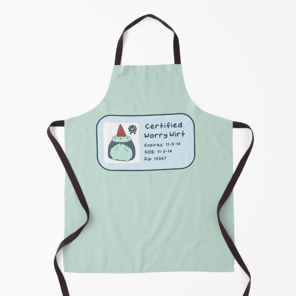 Item preview, Certified Worry Wirt - Cute Over The Garden Wall Frog designed and sold by ShyHomebodyClub.