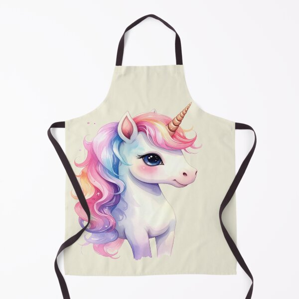 Item preview, Unicorn in soft pastel colors portrait designed and sold by LiskoDesign.