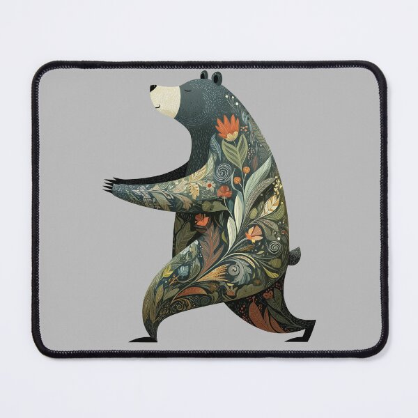 Item preview, Bear Virabhadrasana II – Yoga Power designed and sold by Pekilot.