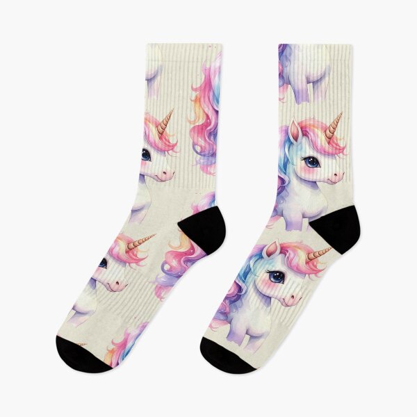 Item preview, Unicorn in soft pastel colors portrait designed and sold by LiskoDesign.
