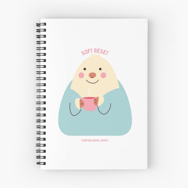 Item preview, Soft Reset – Gentle Healing Aesthetic Illustration designed and sold by CHILLORA.