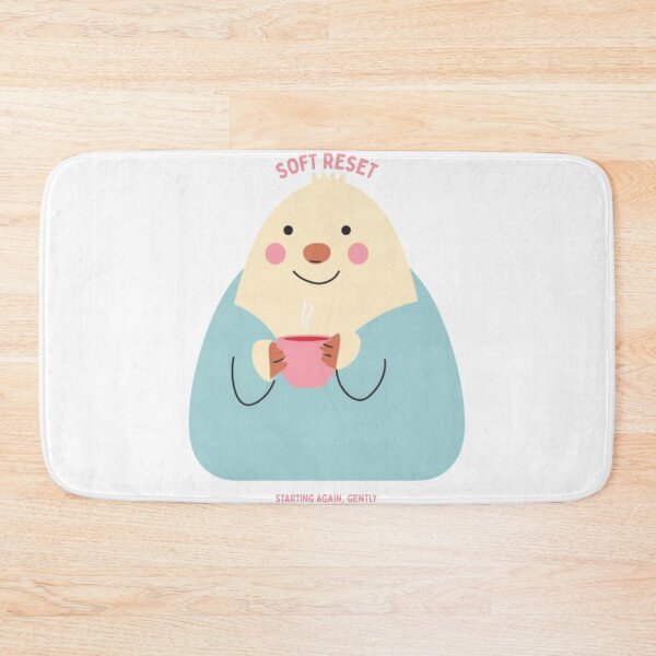 Item preview, Soft Reset – Gentle Healing Aesthetic Illustration designed and sold by CHILLORA.